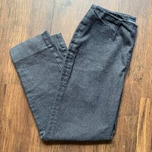 Piazza Sempione Dark Wash Cropped Denim Pants Cotton Blend Women’s 26